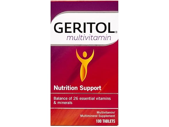 Geritol Multivitamin Nutritional Support
