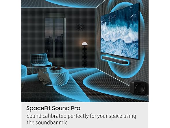 Samsung Q800F 5.1.2ch Q Series Soundbar + Subwoofer, Wireles (Open Box)