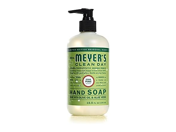 Mrs Meyer's Iowa Pine Soap, 12.5oz