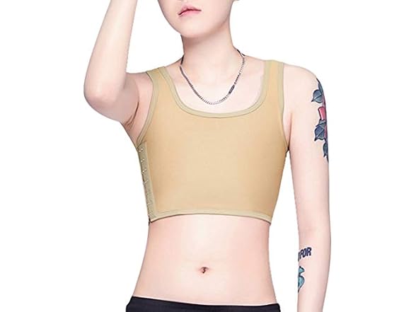 Aivtalk Women (L) Compression Tank Tomboy FTM Top