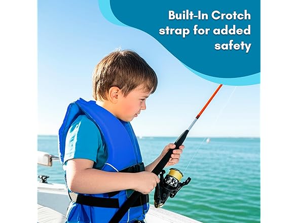 MW Youth Universal Life Vest (Blue, 50-90 lbs)