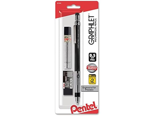 Pentel® Graphlet Mechanical Pencil, 0.5