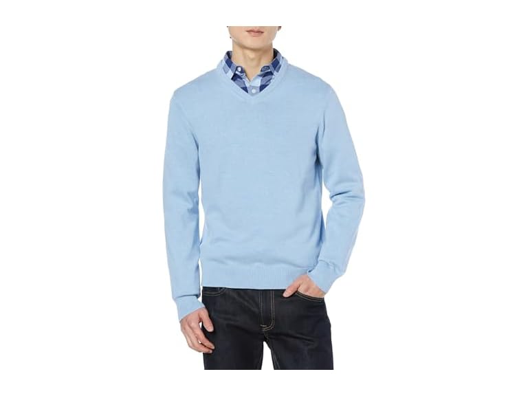 Amazon Essentials Men's V-Neck Pullover Sweater