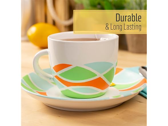 FolkArt Enamel Glass & Ceramic Paint Aqua