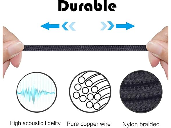 Headphone Cord Replacement Audio Cable