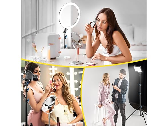 Fotoumgl 2 Pack Extendable Light Stand