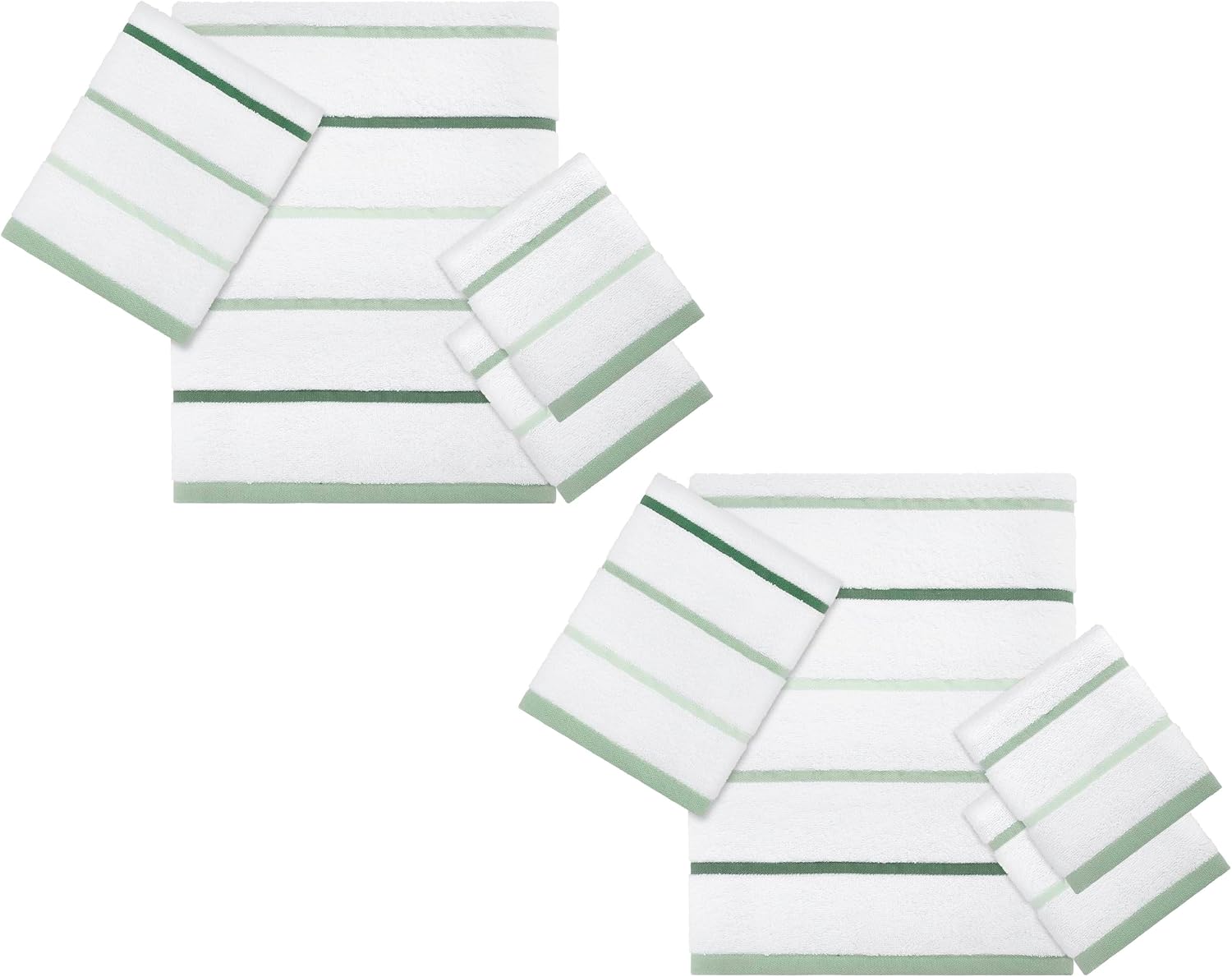 IZOD Towel Set, Plush Ringspun Cotton Blend 4-Pc - Gallery 5