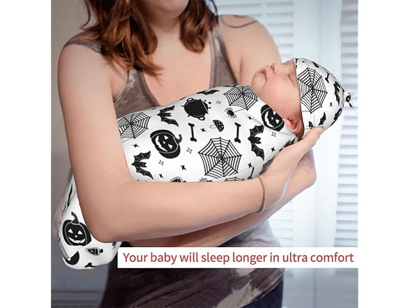 Jarverce Gothic Swaddle Blanket for Baby