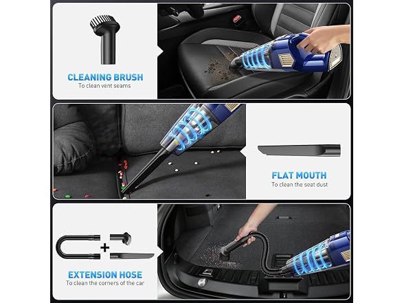 DBHAL Cordless Handheld Vacuum 15000PA
