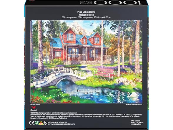 Spin Master Games 2-Pack of 1000-Piece Puzzles