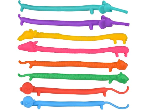 Rhode Island Novelty 9" Zoo Animal Stretchy String