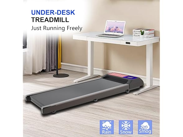 Upreign Under Desk Treadmill,Walking Pad with 5% Incline