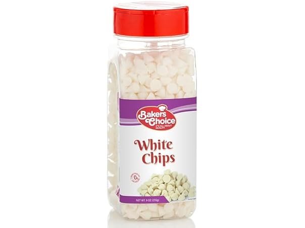 $4.99, Was $8.41, 40% Off! Bakers Choice White Choc Chips Non Dairy dealfomo