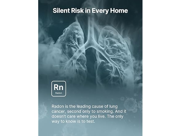 X-Sense Radon Detector for Basement