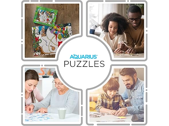 AQUARIUS Grinch Puzzle (500 Piece Jigsaw Puzzle)