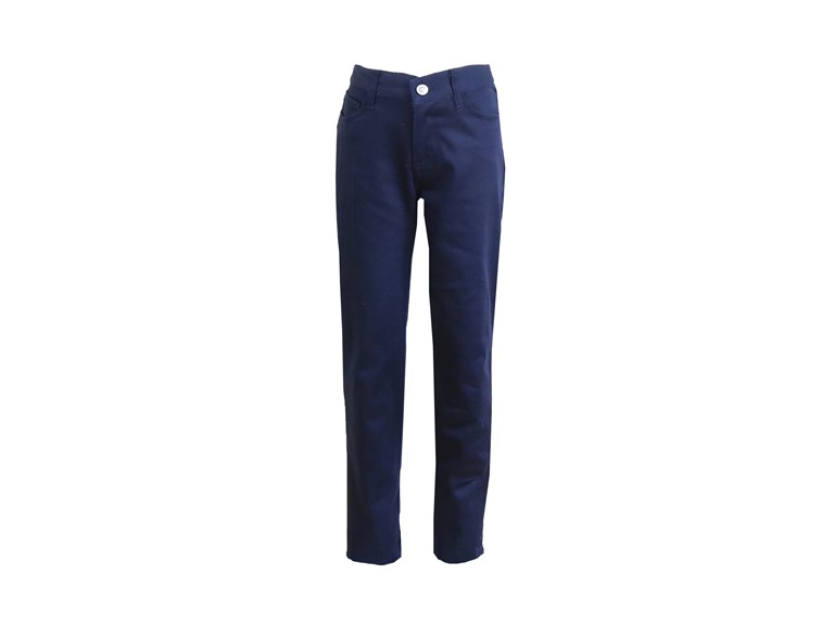 Girls Stretch Pencil Uniform Pants