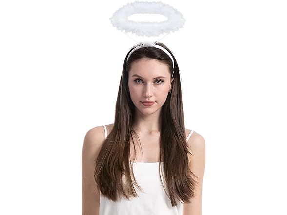 3 Pack Light Up Angel Halo Headband