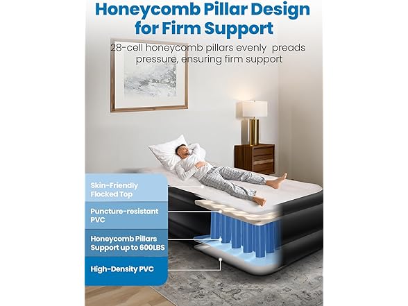 CHERIMOR Full Size Air Mattress