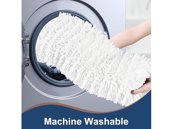 FLOLEOPA Soft Plush Microfiber Bathroom Rugs,