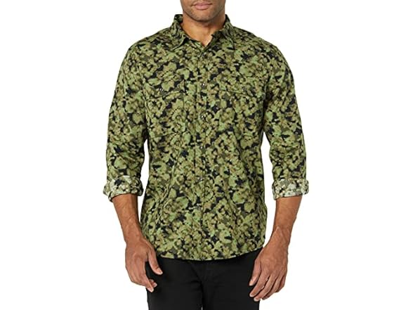 Green Camo Print