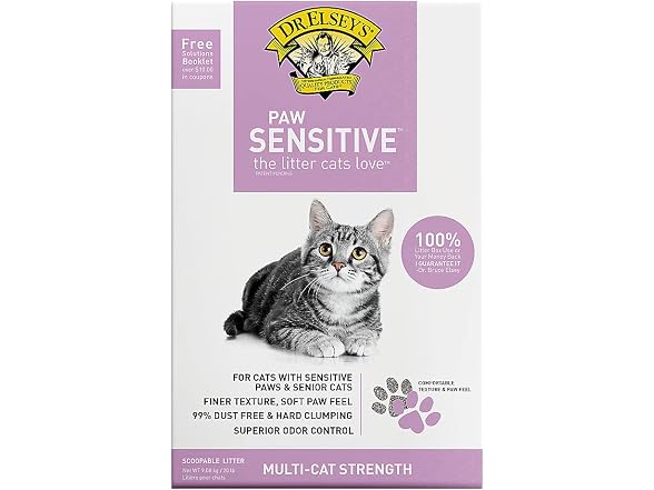 Dr. Elsey's Paw Sensitive Clumping Clay