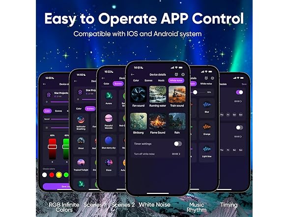 OUSAHZU Astronaut Star Projector