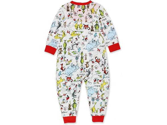 Dr. Seuss Women (18 MOS) Grinch Cat Hat Pajamas