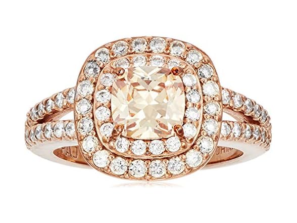 Amazon Essentials Women Rose 18K Gold Plated Ring