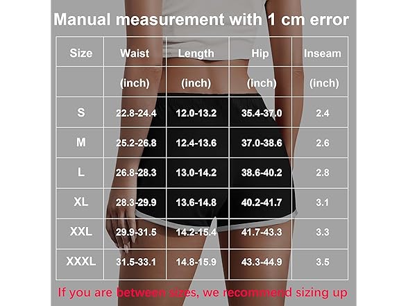 5 Pack Women’s Cotton Workout Shorts