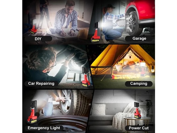 2PK Cordless Led Work Light