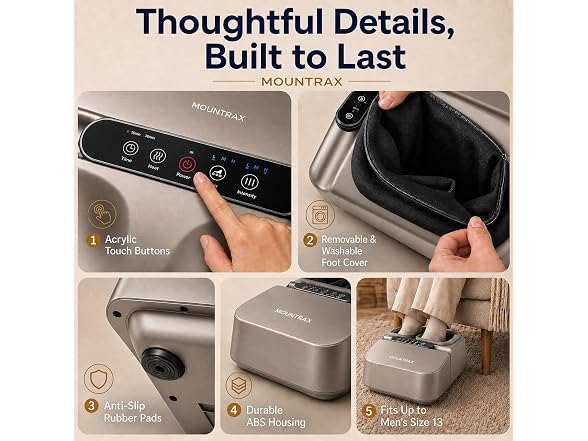 MOUNTRAX Foot Massager with Heat