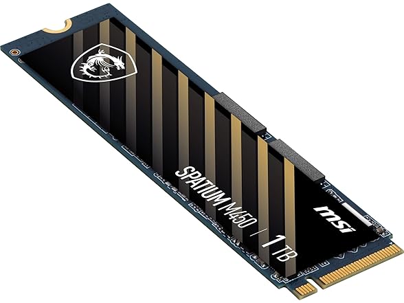 MSI SPATIUM 1TB PCI Express NVMe 4.0 x4 SSD