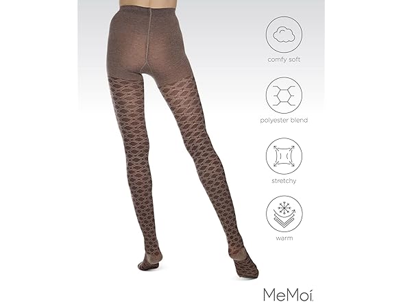 MeMoi Diamond Patterned Cotton Blend