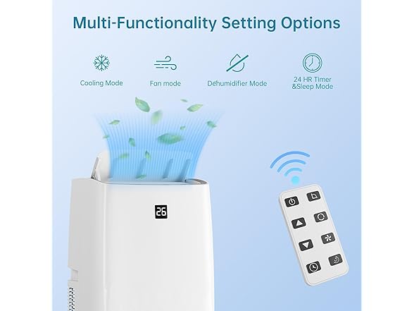 Takywep 12000Btu 4-in-1 Portable AC