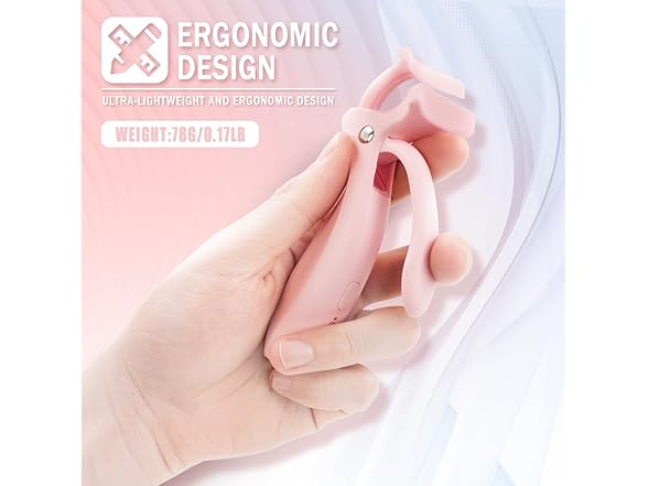 Pinkiou Pinkiou Heated Eyelash Curler for Women