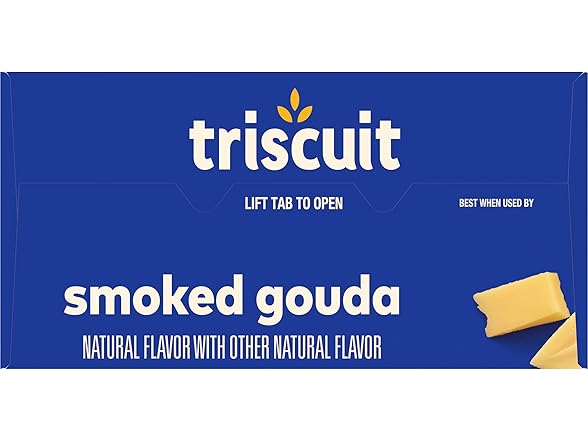 Triscuit Smoked Gouda Whole Grain Wheat Crackers