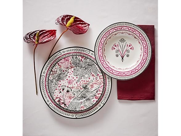 Marchesa Serengeti 4-Piece Salad Plate Set 