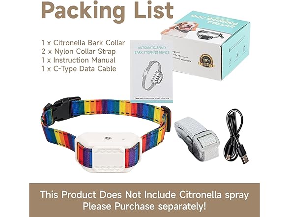 NoMoreBark Bark Collar