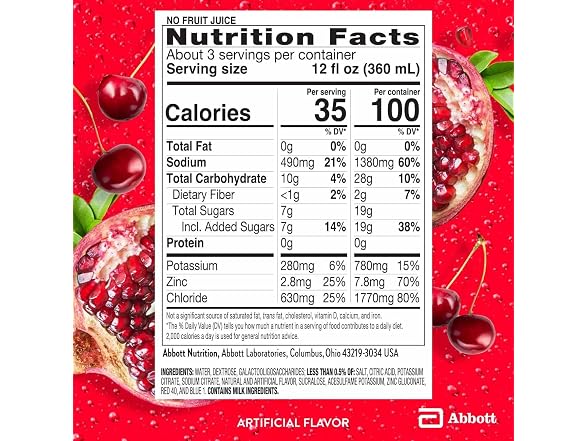 Pedialyte AdvancedCare Plus Cherry