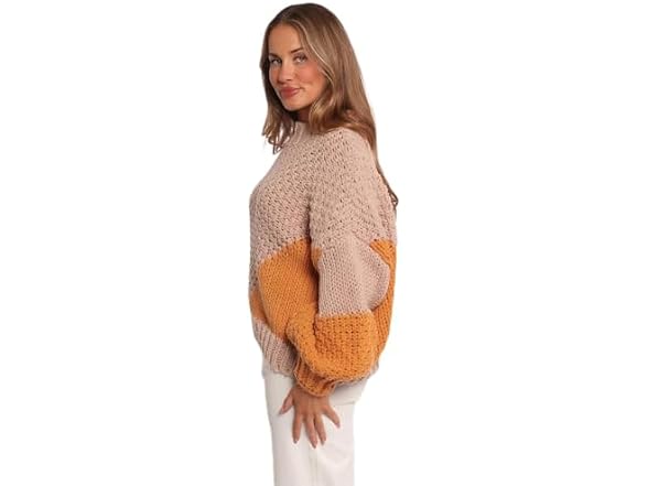 Petal & Pup Women's (M) Koda Pattern Knit Sweater