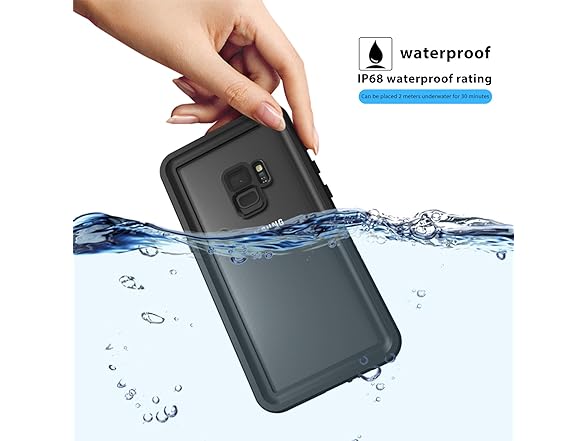 Hualele Galaxy S9 Case Waterproof