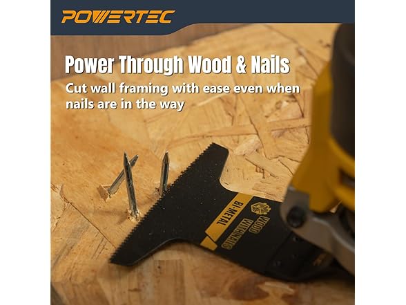 Oscillating Blade 5pc Set Bi-Metal