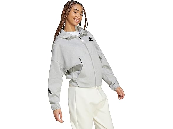 adidas Womens ZNE Zip Hoodie