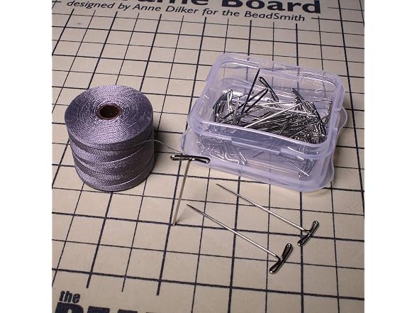 Beadsmith T-Pins 1.75" SS 40-Pack