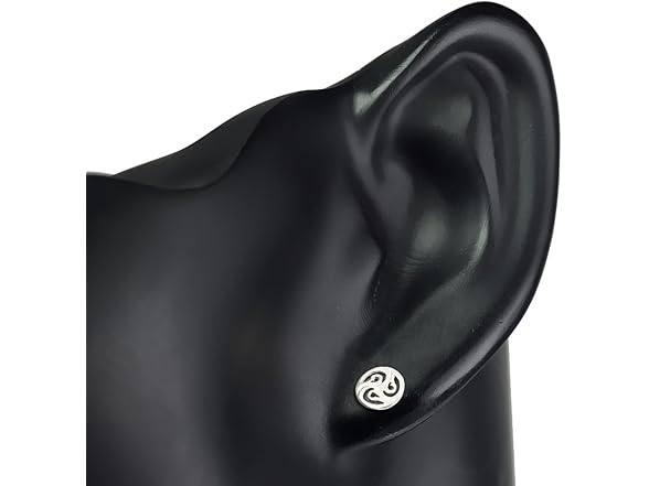 CHUVORA Celtic Knots Stud Earrings