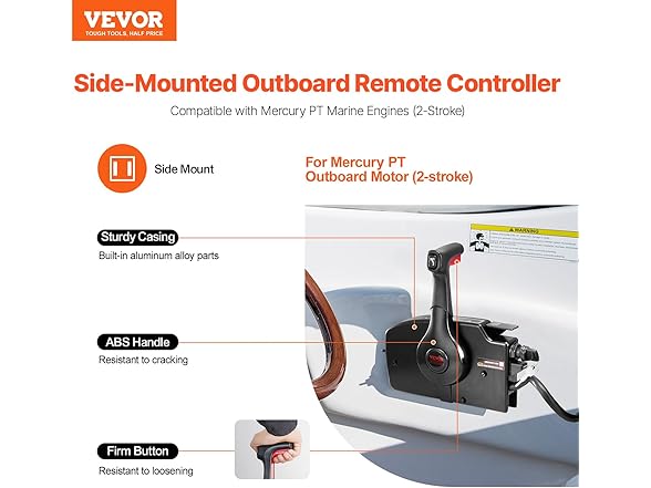 VEVOR Boat Throttle Control
