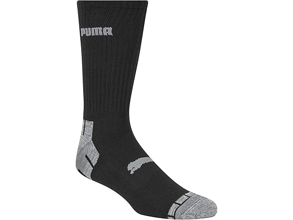 PUMA Mens Crew Running Socks