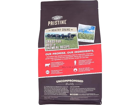 CASTOR & POLLUX Pristine Beef & Oatmeal Dog F