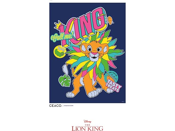 CEACO Disney The Lion King Glow in the Dark, 750 Piece Puzzle