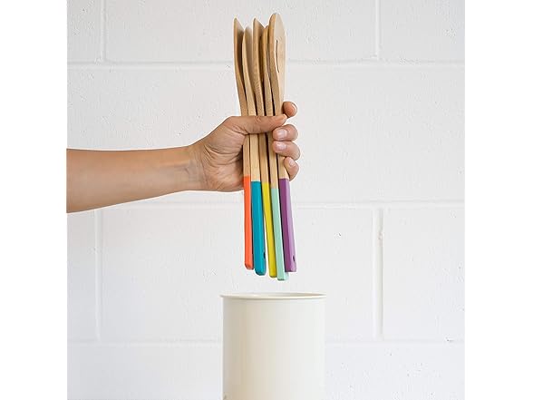 Now Designs Bamboo Utensils, Set of 5